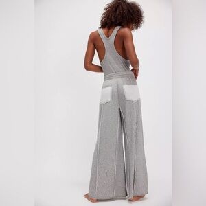 FREE PEOPLE | ✨NEW✨ Wait A Minute Jumpsuit in Heather Grey